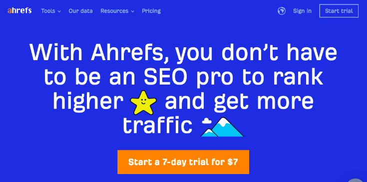 ahrefs-homepage