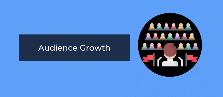 audience/follower growth rate as a social media performance metric